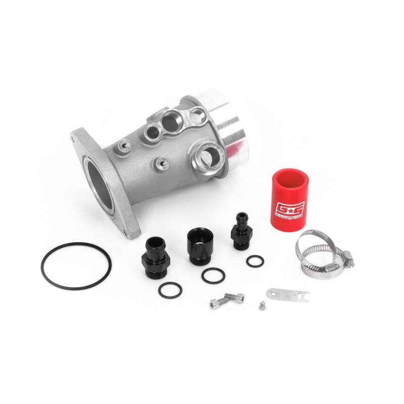 GrimmSpeed 15-21 Subaru WRX Version 2 Aluminum Turbo Inlet - GRM125034