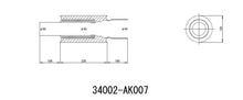Load image into Gallery viewer, HKS UNIVERSAL EX H/M SUS 130-65 (MOQ: 8pcs) - 34002-AK007