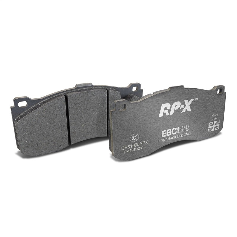 EBC Racing 08-10 BMW 135 3.0L Twin Turbo RP-X Front Brake Pads - DP81995RPX