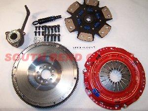 South Bend / DXD Racing Clutch 2004 Volkswagen Golf IV R32 3.2L Stg 3 Drag Clutch Kit (w/ FW) - KR32F-SS-DXD-B
