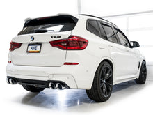 Load image into Gallery viewer, AWE Tuning 20-25 BMW X3 M/M Comp (F97) AWD SwitchPath Axle-Back Exhaust - Chrome Silver Tips - 3025-42301