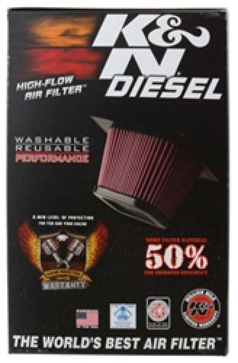 K&N 10-11 Dodge Ram 2500/3500/4500/5500 6.7L L6 Diesel Replacement Air Filter - E-0787
