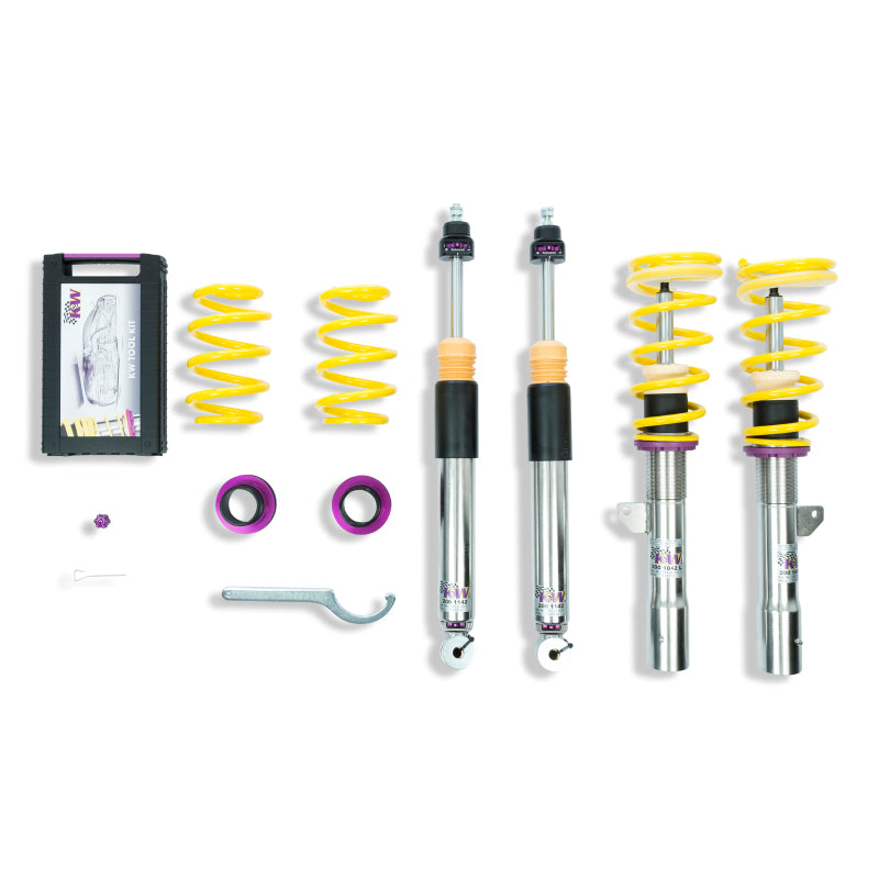 KW Coilover Kit V3 2015+ Mini Cooper Clubman (F54) w/o Electronic Dampers - 352200BN