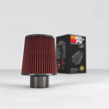 Load image into Gallery viewer, K&amp;N Filter Universal Rubber Filter 2 3/4 inch Flange 6 inch Base 5 inch Top 6 1/2 inch Height - RU-4870