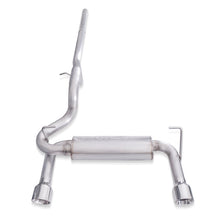 Load image into Gallery viewer, Stainless Works 2018+ Jeep Wrangler JL 304SS Factory Connect 2.5in Cat Back Exhaust System - JPJLUCB