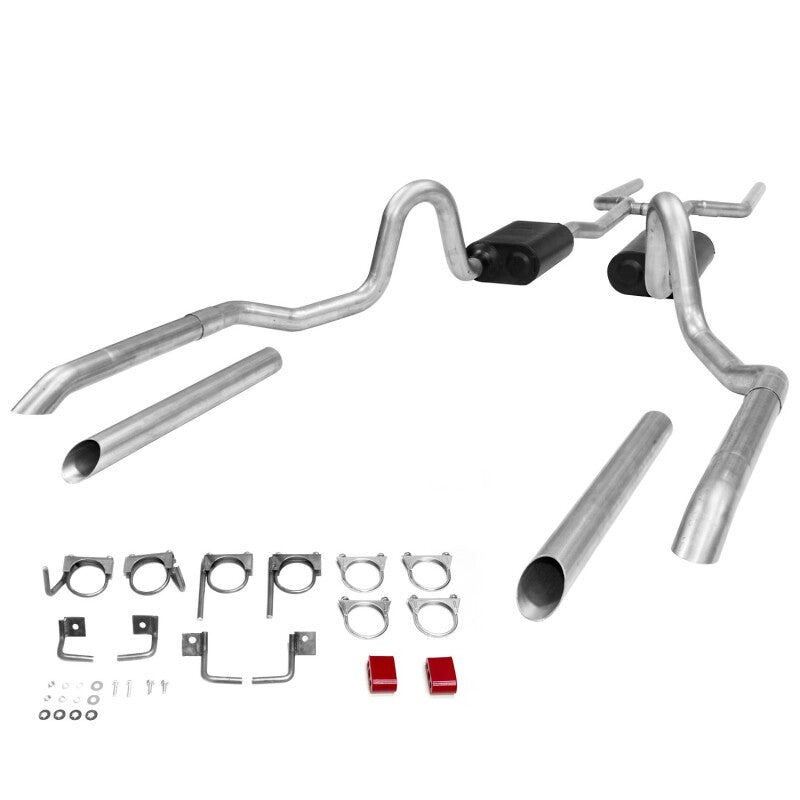 Flowmaster 64-72 GM A-BODY 2.5 in. American Thunder Crossmember-Back Exhaust System - 17119