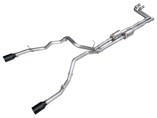 AWE Tuning 2025+ RAM 1500 3.0TT Rebel 0FG Cat-Back Exhaust w/ Diamond Black Tips - 3015-33531
