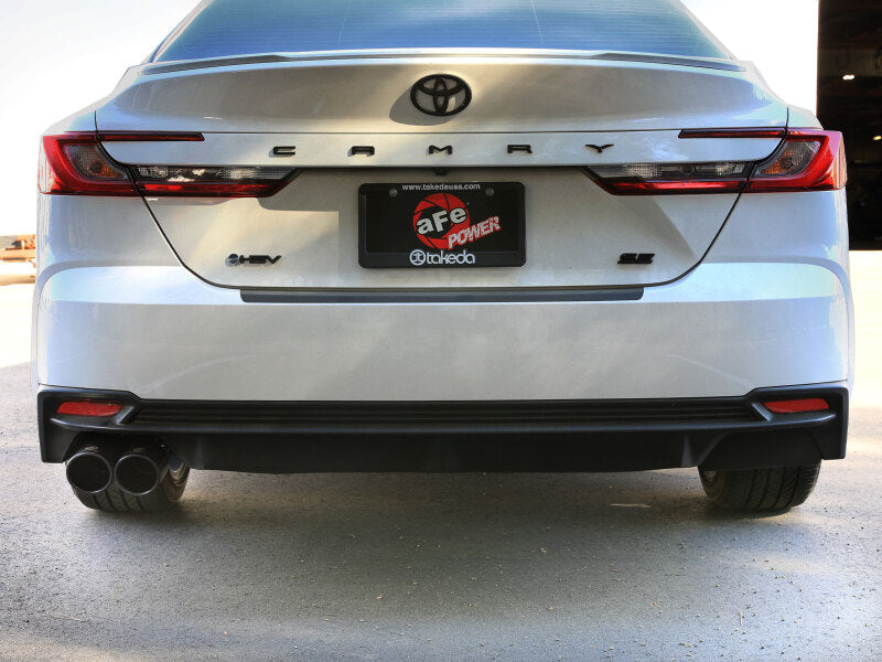 aFe 2025+ Toyota Camry L4 2.5L Takeda SS Cat-back Exhaust w/ Black Tips - 49-36087-B