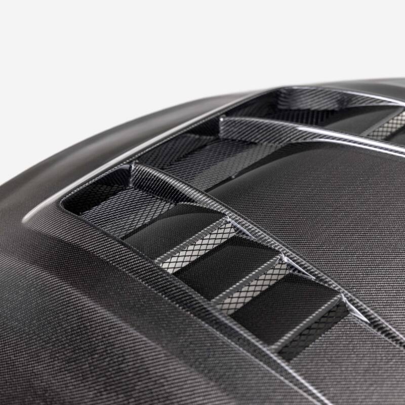 Seibon 23-25 Toyota Corolla GR TV-Style Double-Sided Carbon Fiber Hood - HD23TYGRCOR-TV-DS