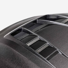 Load image into Gallery viewer, Seibon 23-25 Toyota Corolla GR TV-Style Double-Sided Carbon Fiber Hood - HD23TYGRCOR-TV-DS