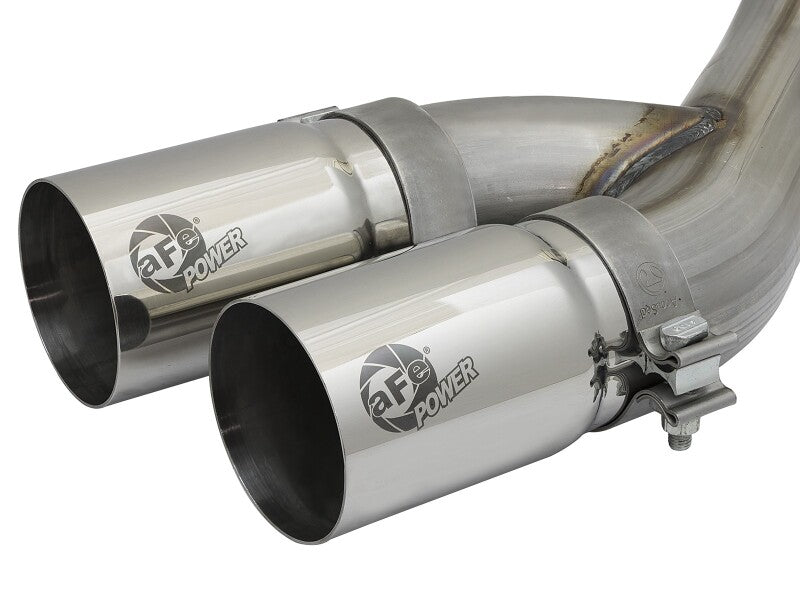 aFe POWER Rebel Series 3.5in SS Cat Back Exhaust w/Pol Tips 19-21 RAM V8-6.4L Hemi - 49-42082-P