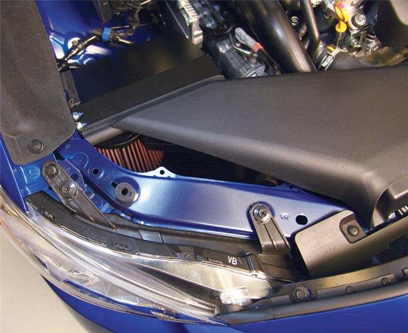K&N 2015 WRX Black Typhoon Short Ram Intake - 69-8006TTK