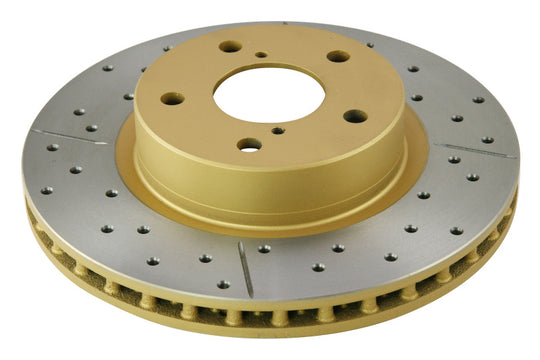 DBA 93-01 Subaru Impreza Front Street Series Drilled & Slotted Rotor - DBA642X