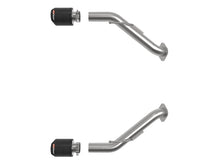 Load image into Gallery viewer, aFe 2023 Nissan Z V6-3.0L (tt)Takeda Stainless Steel Axle-Back Exhaust System w/ Carbon Fiber Tip - 49-36137-C