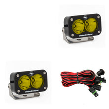 Load image into Gallery viewer, Baja Designs S2 Pro Series LED Light Pods Amber Lens Work/Scene Pattern - Pair - 487816