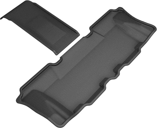 3D MAXpider 2013-2019 Hyundai Santa Fe/Santa Fe Xl Kagu 3rd Row Floormats - Black - L1HY02831509