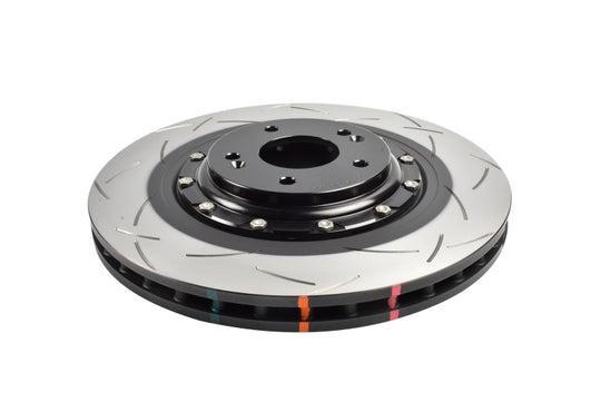 DBA 22-23 Hyundai Elantra N/Kona N Front 5000 Series Slotted Rotor w/Black Hat - DBA53148BLKS
