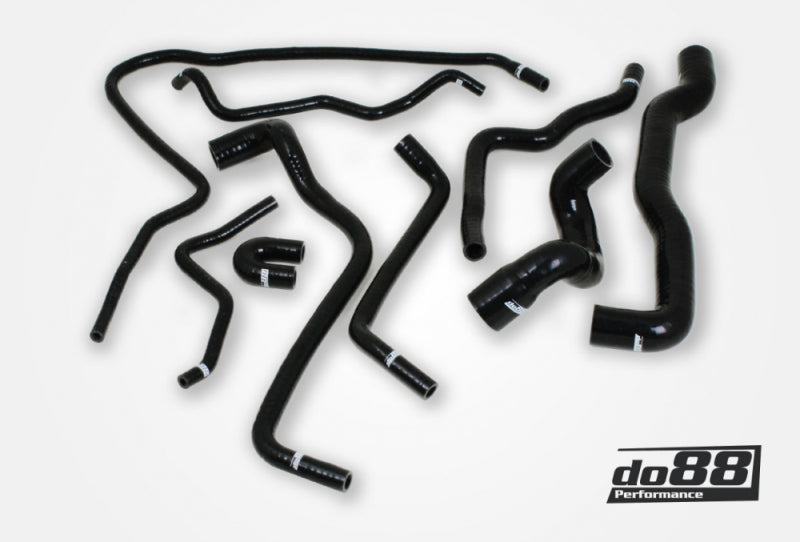 do88 SAAB 9-3 Turbo T7 99-03 Coolant Hoses Black - DO88-KIT101S