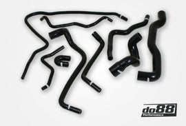 do88 SAAB 9-3 Turbo T7 99-03 Coolant Hoses Black - DO88-KIT101S