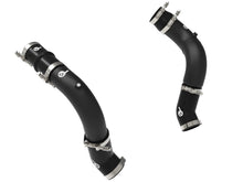 Load image into Gallery viewer, aFe BladeRunner 3in &amp; 3-1/2in AL Hot and Cold Charge Pipe Kit Black RAM Diesel Trucks 25-26 L6-6.7L - 46-20814-B