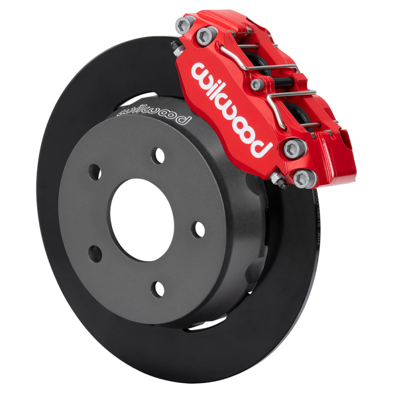 Wilwood 22-24 Polaris RZR Turbo/ Pro R 5-Lug Front Big Brake Kit - Red - 140-18059-R