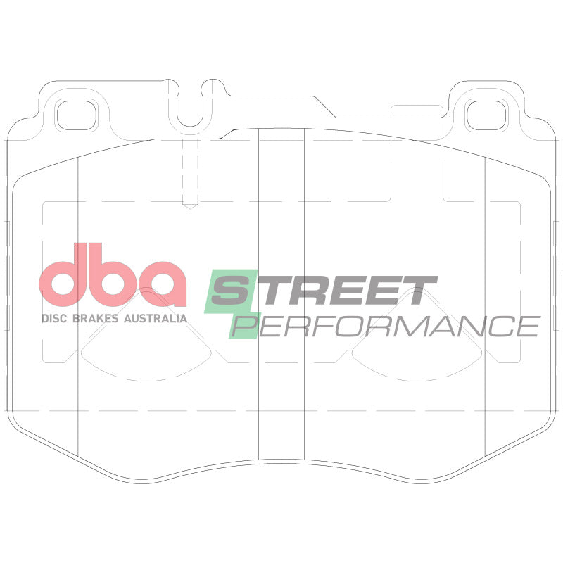 DBA 15-18 Mercedes-Benz C300 (w/Sport Package/AMG Sport Package) Front SP Performance Brake Pads - DB15182SP
