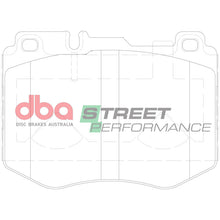 Load image into Gallery viewer, DBA 15-18 Mercedes-Benz C300 (w/Sport Package/AMG Sport Package) Front SP Performance Brake Pads - DB15182SP