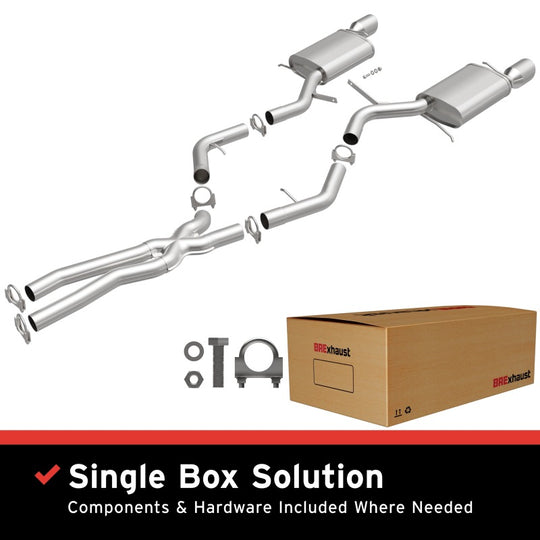 BRExhaust 07-10 BMW 335i/335xi 3.0L Exhaust Kit - 106-0911