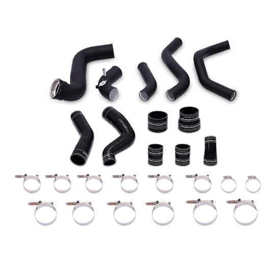 Mishimoto 2011-2014 Ford F-150 EcoBoost Silver Intercooler w/ Black Pipes - MMINT-F150-11KBSL