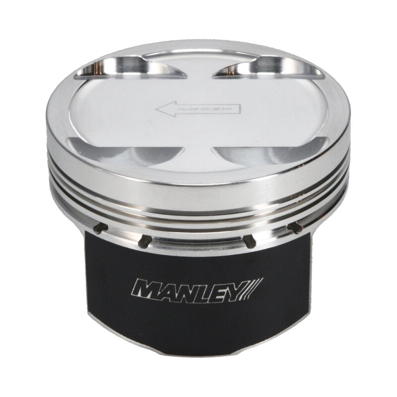 Manley 03-06 Mitsubishi Evo 8/9 4G63T 86.5mm +1.5mm 8.5.0/9:1 Dish 100mm Stroke Pistons w/ Rings - 617015C-4