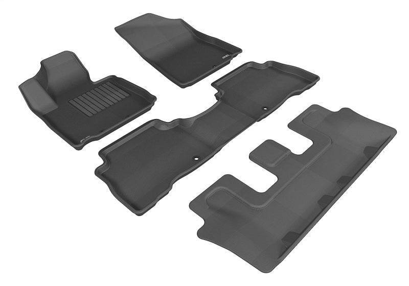 3D MAXpider 14-15 Kia Sorento Kagu Black Full Set - L1KA01601509