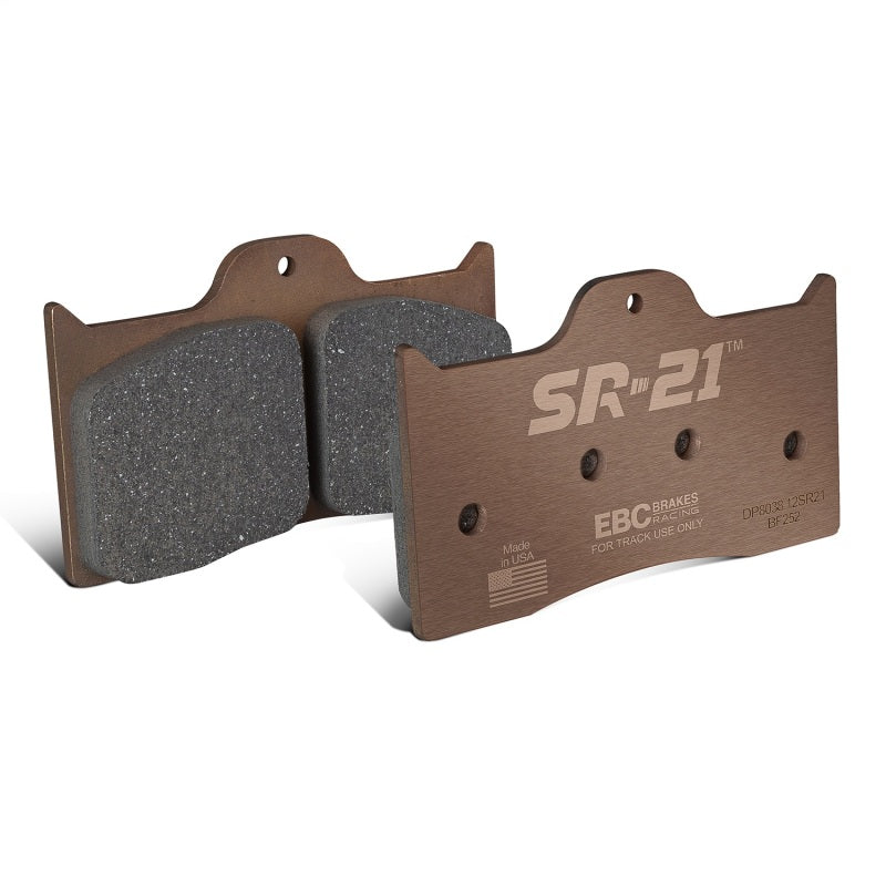 EBC Racing Wilwood Dynalite 7112 SR-21 Sintered Race Front Brake Pads - DP8038.12SR21