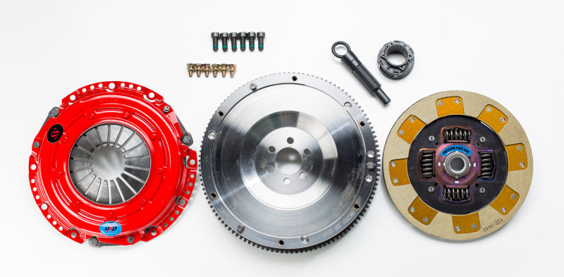 South Bend / DXD Racing Clutch 05-08 Audi A4/A4 Quattro B6/B7 2.0T Stg 3 Endur Clutch Kit (w/ FW) - K70350F-SS-TZ