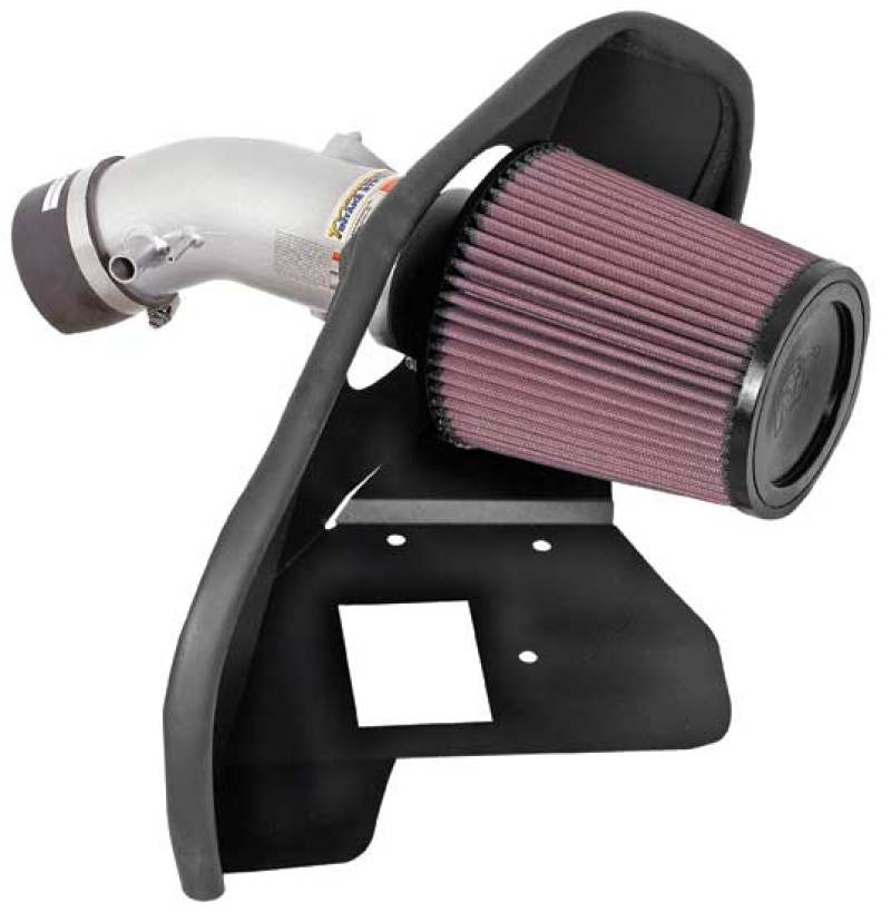 K&N 07-10 Toyota Camry V6-3.5L Silver Typhoon Short Ram Intake - 69-8611TS