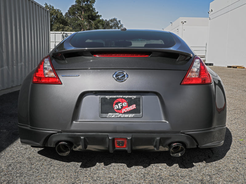 aFe Takeda Cat-Back Exhaust System Nissan 370Z 09-20 V6-3.7L- Carbon Tip - 49-36139-C