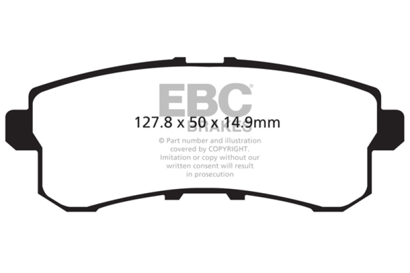 EBC S8 Brake Pad and Rotor Kit - S8KR1262
