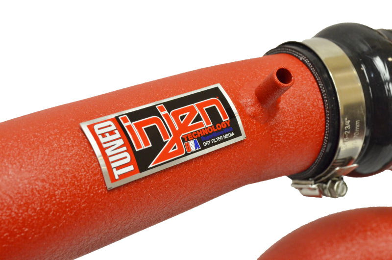 Injen 16-20 Honda Civic 1.5L Turbo Aluminum Intercooler Piping Kit - Wrinkle Red - SES1573ICPWR