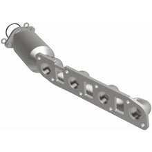 Load image into Gallery viewer, MagnaFlow 11-13 QX56 V8 5.6 OEM Manifold Direct Fit Converter - 22-035