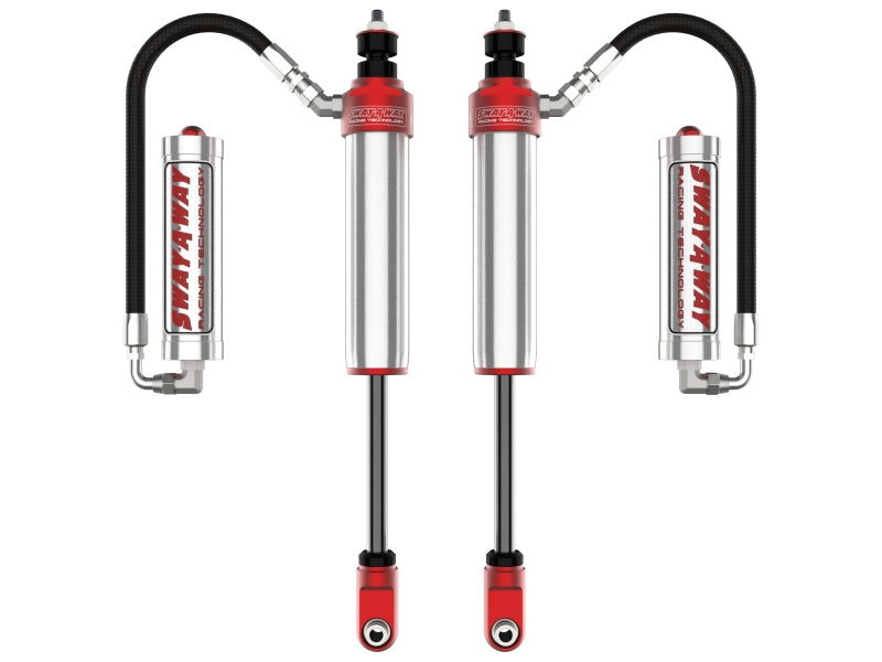 aFe Sway-A-Way 2.5 Front Shock Kit w/Remote Reservoirs for 2-3.5 IN Lifts Ford F-250/F-350 17-24 4WD - 301-5600-15