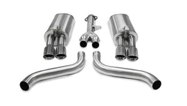 Corsa 1986-1991 Chevrolet Corvette C4 5.7L V8 L98 Polished Sport Cat-Back Exhaust - 14115