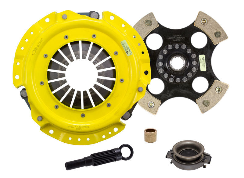 ACT 1990 Nissan Stanza HD/Race Rigid 4 Pad Clutch Kit - NA1-HDR4