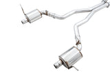 AWE Tuning 2020 Jeep Grand Cherokee SRT/Trackhawk Touring Edition Exhaust - Use w/Stock Tips - 3015-31017
