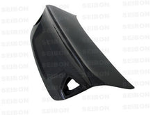 Load image into Gallery viewer, Seibon 05-08 BMW E90 (Fits 2008 M3 Only) 3-Series 4dr CSL Carbon Fiber Trunk Lid - TL0507BMWE90-C
