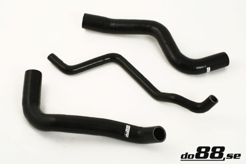 do88 Volvo 740/940 Coolant Hoses Black - DO88-KIT108S