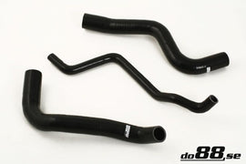 do88 Volvo 740/940 Coolant Hoses Black - DO88-KIT108S
