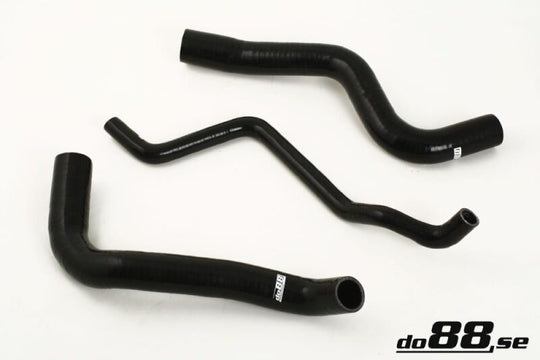 do88 Volvo 740/940 Coolant Hoses Black - DO88-KIT108S