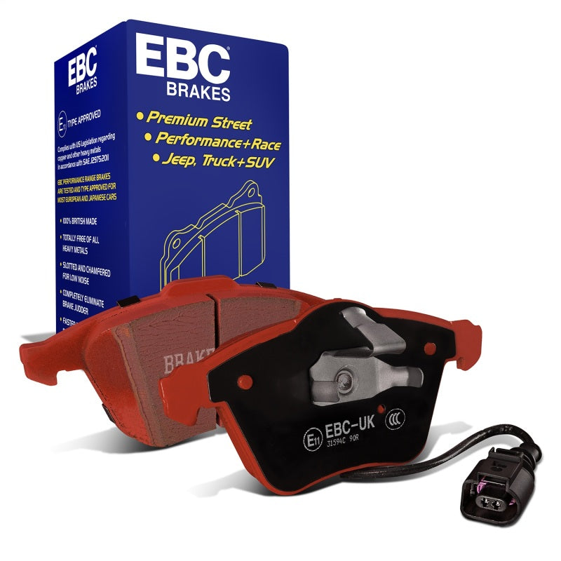 EBC 08-11 Volkswagen CC 3.6 Redstuff Front Brake Pads - DP31594C