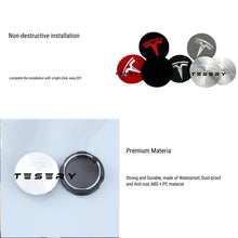 Load image into Gallery viewer, 4 Pcs Hub Caps Covers Car for Tesla Model 3/Y/S/X (Diameter 56MM)