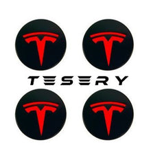Load image into Gallery viewer, 4 Pcs Hub Caps Covers Car for Tesla Model 3/Y/S/X (Diameter 56MM)