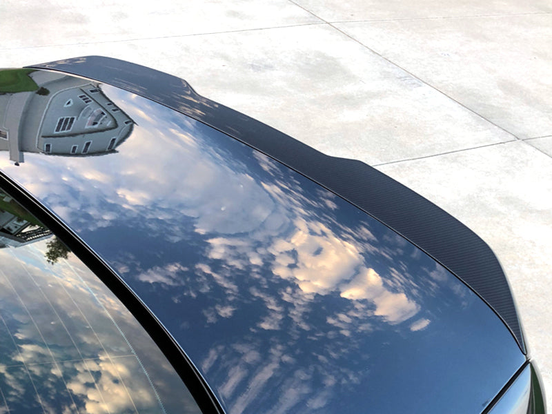 AutoTecknic Dry Carbon Competition Plus Trunk Spoiler - BMW F90 M5 | G30 5-Series